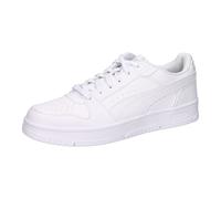 Puma Unisex Rebound SLAM LO Sneaker, White-Glacial Gray, 43.5 EU