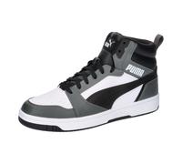 PUMA Unisex Rebound V6 Turnschuhe, Puma White Puma Black Shadow Gray, 39 EU