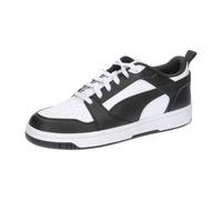 PUMA Rebound V6 Low Unisex Sneaker , Puma White Puma Black Puma White, 37.5 EU
