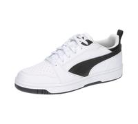 PUMA Rebound V6 Low Unisex Sneaker , Puma White Puma Black Puma Black, 43 EU