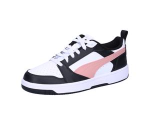 Puma Unisex Sneaker Rebound v6 Low 392328-11 38.5 PUMA White-Future Pink-PUMA Black