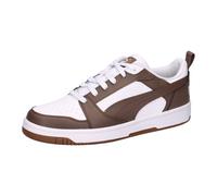 Puma Unisex Sneaker Rebound v6 Low 392328-59 45 Puma White-Flat Bronze-Gum