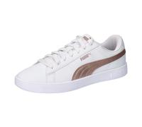 PUMA Unisex Rickie Classic Turnschuhe, Puma White Rose Gold, 40.5 EU