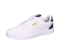 Puma Unisex Sneaker Shuffle 309668-05 45 Puma White-Peacoat-Team Gold