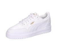PUMA Sneaker Shuffle Downtown Unisex Weiß/Weißgold Größe 5 UK
