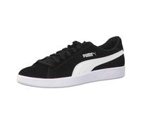 PUMA Unisex Puma Smash V2 Sneaker, Puma Black Puma White Puma Silver, 43 EU