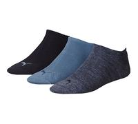 Puma Unisex-Sneaker-Socken 3 Paar 43 - 46 marine, blau, jeans