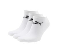 PUMA Unisex Sneaker Socken im Retro Design knöchelhoch für Damen Herren 6er Pack, Farbe:300 - white, Socken & Strümpfe:43-46