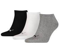 Puma UNISEX SNEAKER SOCKS 3 PACK Socken 35-38 mehrfarbig