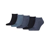 Puma Unisex Sneaker Socks, Navy, 43/46 Pack of 5