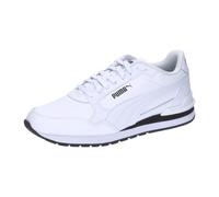 Sneaker PUMA "ST RUNNER V4 L" Gr. 44,5, schwarz-weiß (puma white, puma black, white) Schuhe Puma (76348462-44,5)