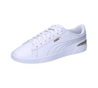 Puma Sneaker Vikky v3 Metallic Shine Damen Weiß/Gold/Silber Gr. 40,5