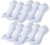 PUMA Unisex Sneakers Socken Sportsocken 4 x 3er Pack (White, 43-46)