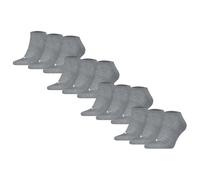 Sneakersocken PUMA "Socken Cushioned Sneaker 12P 12er Pack", Damen, Gr. 43-46, grau, Obermaterial: 83% Baumwolle CO. 16% Polyamid PA. 1% Elasthan EL., Socken Sneakersocken (50611815-43) grau