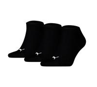 Puma Sneaker Plain 3P Socks Socken 39-42 schwarz