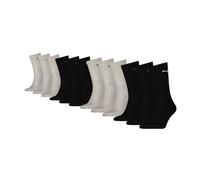 PUMA Unisex Socken, 12er Pack - Sport Crew Sock,Tennissocken, ECOM Mehrfarbig 35-38