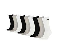 PUMA Unisex Socken, 9er Pack - Sport Crew Sock,Tennissocken, ECOM Mehrfarbig 39-42