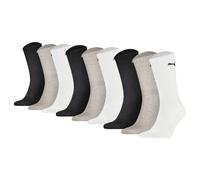 PUMA Unisex Socken, 9er Pack - Sport Crew Sock,Tennissocken, ECOM Mehrfarbig / 39-42 39-42 Mehrfarbig