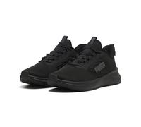 Puma Unisex Softride Carson 2 PLUSHFIT Straßen-Laufschuh, Black-Slate Sky, 45 EU
