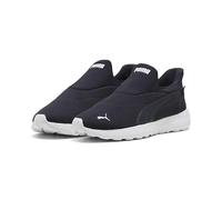 Puma Unisex-Softride Cosmic Sliptech Sneaker, Marineblau Puma Weiß, 44 EU