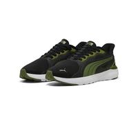 Puma Unisex Softride Cosmic Street Sliptech Sneaker, Schwarz-Olivgrün, Größe 45, Puma Schwarz, Olivgrün, 45 EU