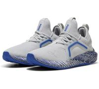 PUMA Unisex SOFTRIDE ENZO 5 BIOTIC WRAP Straßen-Laufschuh, COOL Light Gray-Vivid Blue Navy, 44 EU