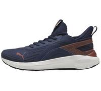 Slip-On Sneaker PUMA "SOFTRIDE ENZO 5 HYPE", Damen, Gr. 45, puma navy, bordeaux rot, feather gray, Textil, Schuhe, leicht profilierte Gummi-Laufsohle, nicht herausnehmbare Innensohle (28776515-45) pum