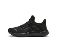 Laufschuh PUMA "SOFTRIDE ENZO 5 SLIP TECH", Damen, Gr. 42, puma schwarz, cool schwarz gray, Textil, Schuhe Laufschuh, mit Schlupfeinstieg, herausnehmbare Innensohle (60225540-42) puma schwarz, cool sc