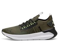 Puma Unisex Softride Symmetry Fuzion LsRoad Laufschuh, Dark Olive Puma Schwarz Fizzy Light, 44.5 EU