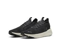 Puma Laufschuh SOFTRIDE SYMMETRY FUZION LS Unisex Textil Schwarz/Altrostgrau/Dampfgrau Gr. 44,5