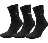 Puma - Unisex Sport Socken 3er Pack, Mehrfarbig (201 - anthrazit), 47-49