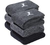 Puma Unisex-Sport-Socken 6 Paar 43 - 46 anthrazit, grau, silber