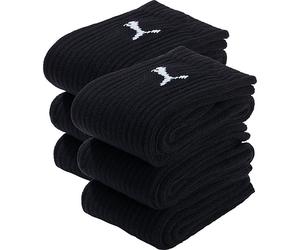 Puma Unisex-Sport-Socken 6 Paar 43 - 46 schwarz