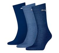 PUMA Unisex Crew Socken, Navy, 39-42 EU