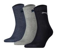 Puma PUMA SHORT CREW 3P 39-42 Navy/Grey/Nighshadow Blue (532) (456212) verschiedene 39-42