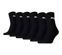 Kurzsocken PUMA "Socken 6er Pack", Damen, Gr. 35-38, schwarz, Obermaterial: 78% Baumwolle CO. 18% Polyester PES. 2% Polyamid PA. 2% Elasthan EL., Socken (43478600-35) schwarz