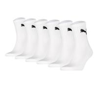 PUMA Kurze Crew-Socken im 6er-Pack Für Damen | Mit Aucun | Weiß | Größe: 35-38 white