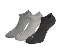 Puma Unisex Sportsocken Invisible 3er Pack, anthraci/l mel grey/m mel grey, 47/49, 251025