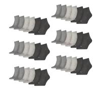 PUMA Unisex Sportsocken Kurzsocken Quarter Socken 3 Paar, Farbe:Grau, Größe:39-42, Artikel:-800 anthracite/l mel grey/m mel grey