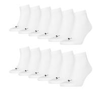 PUMA Herren Socken UNISEX QUARTER PLAIN 3P (701230337) 47-50 WHITE