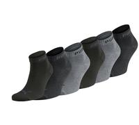PUMA Unisex Sportsocken Quarter 6er Pack - Statement Edition Größe 39-42, Green/Grey/Anthrazit