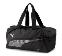 PUMA Unisex Sporttasche - Fundamentals Sports Bag XS, Puma Cat Logo, 22x40x22cm (HxBxT) Schwarz One size Schwarz