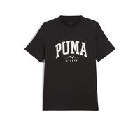 T-Shirt PUMA "SQUAD BIG GRAPHIC TEE" Gr. L, schwarz (puma black) Herren Shirts (99025063-L) puma black