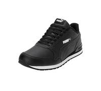 PUMA Unisex ST Runner v2 Full L Low-Top Trainer, Puma Black-Puma Black-Puma White, 43 EU