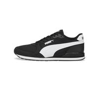 PUMA Unisex St Runner V3 Mesh Sneaker, Puma Schwarz Puma Weiß, 44 EU