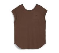 PUMA Unisex Studio Foundations Tee T-Shirts, Espressobraun, M EU