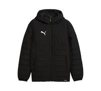 Puma Herrenjacke teamADDITIONS Hooded Padded Jacket 659795-03 PUMA Black-PUMA Silver Größe S