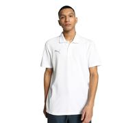 Puma Herren Polo Shirt teamFINAL Casuals Polo 658535-04 M PUMA White-PUMA Silver