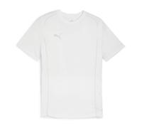 Puma T-Shirt Teamfinal Casuals – Unisex Weiß/Silber – Größe M