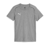 PUMA teamFINAL Casuals T-Shirt Kids Grau F33 128 grau